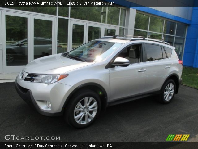 2015 Toyota RAV4 Limited AWD in Classic Silver Metallic