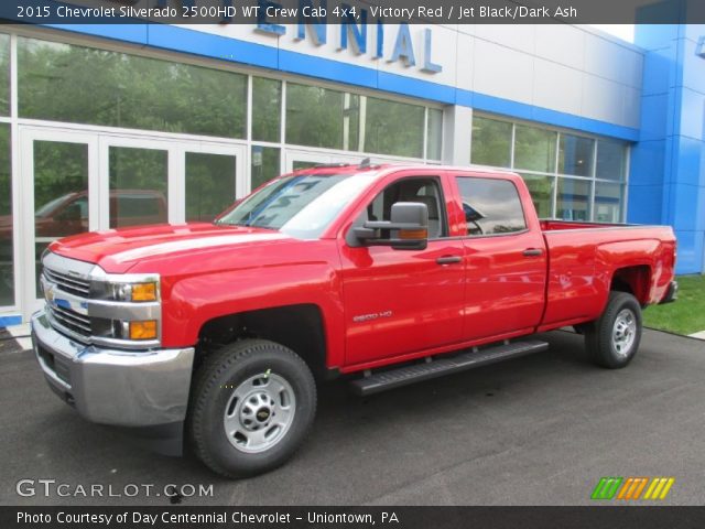 2015 Chevrolet Silverado 2500HD WT Crew Cab 4x4 in Victory Red