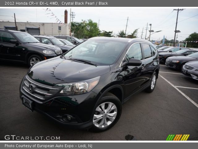 2012 Honda CR-V EX-L 4WD in Crystal Black Pearl