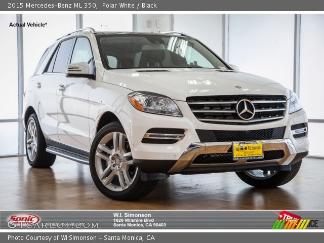 2015 Mercedes-Benz ML 350 in Polar White