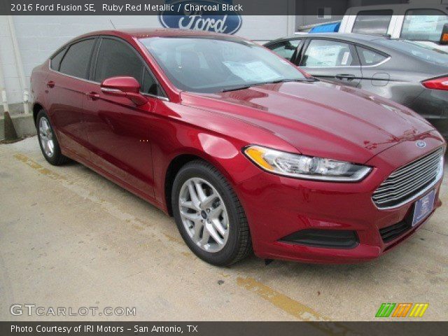 2016 Ford Fusion SE in Ruby Red Metallic