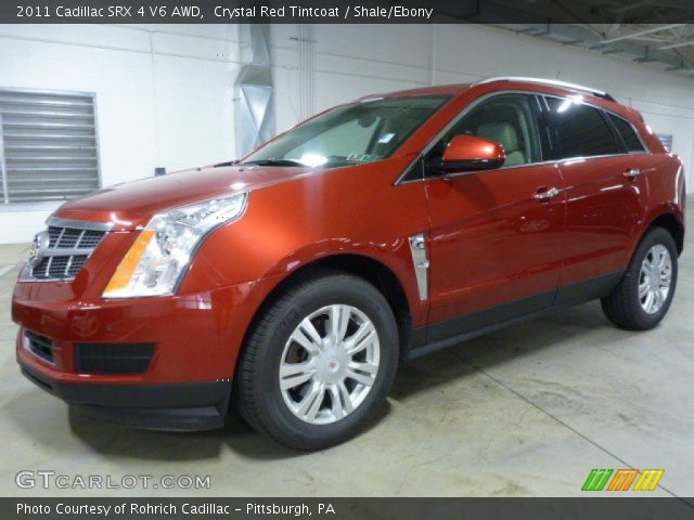 2011 Cadillac SRX 4 V6 AWD in Crystal Red Tintcoat