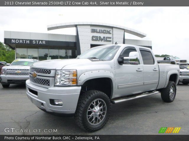 2013 Chevrolet Silverado 2500HD LTZ Crew Cab 4x4 in Silver Ice Metallic