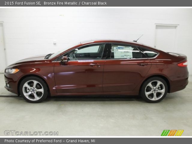 2015 Ford Fusion SE in Bronze Fire Metallic