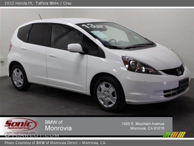 2013 Honda Fit  in Taffeta White