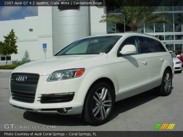 2007 Audi Q7 4.2 quattro in Calla White