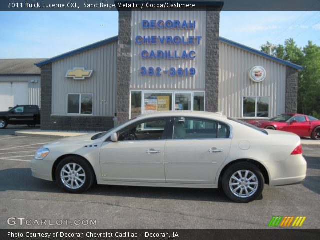 2011 Buick Lucerne CXL in Sand Beige Metallic