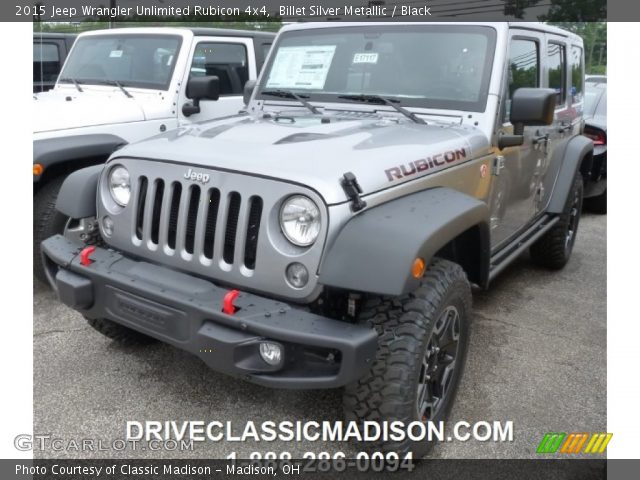 2015 Jeep Wrangler Unlimited Rubicon 4x4 in Billet Silver Metallic