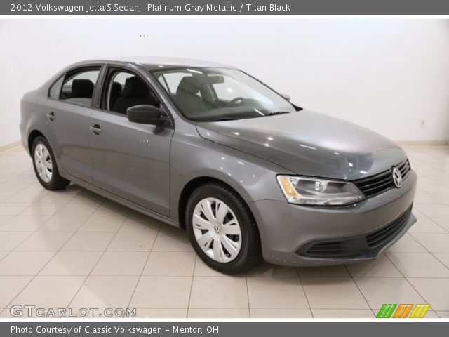 2012 Volkswagen Jetta S Sedan in Platinum Gray Metallic