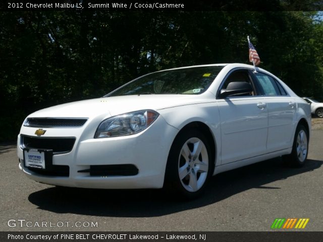 2012 Chevrolet Malibu LS in Summit White
