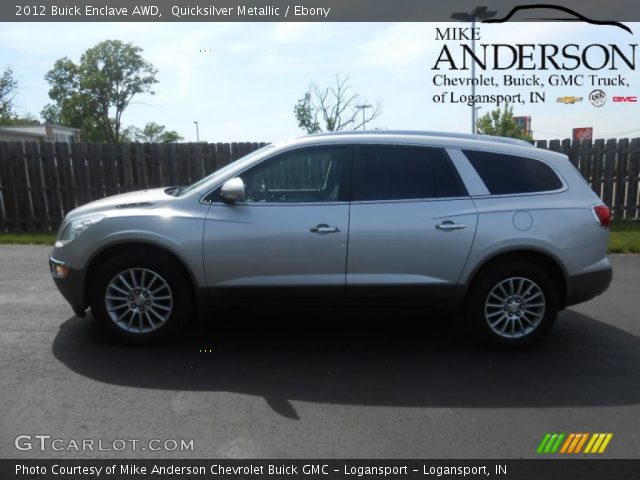 2012 Buick Enclave AWD in Quicksilver Metallic