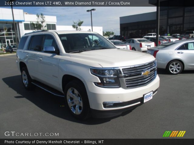 2015 Chevrolet Tahoe LTZ 4WD in White Diamond Tricoat