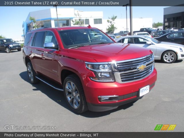 2015 Chevrolet Tahoe LTZ 4WD in Crystal Red Tintcoat