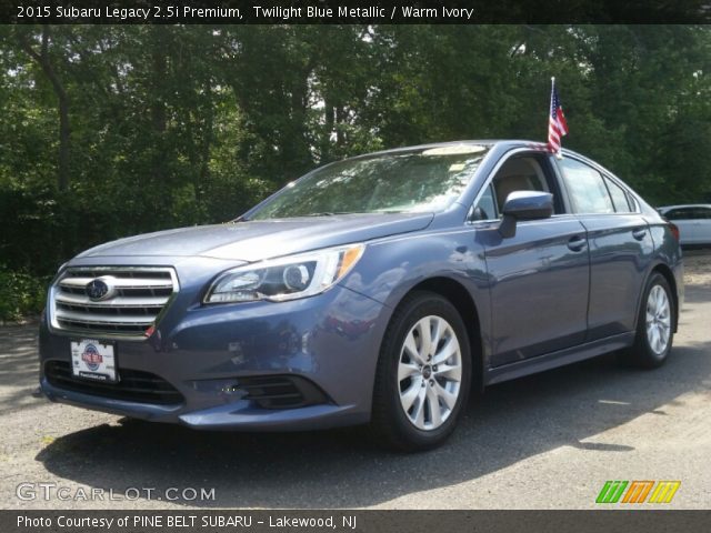 2015 Subaru Legacy 2.5i Premium in Twilight Blue Metallic