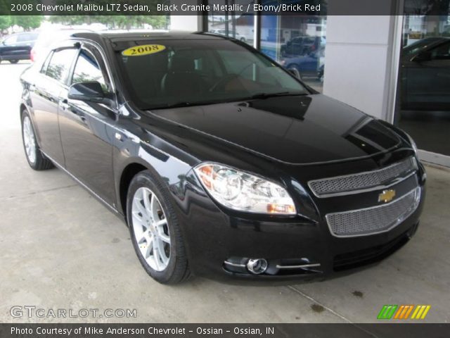 2008 Chevrolet Malibu LTZ Sedan in Black Granite Metallic