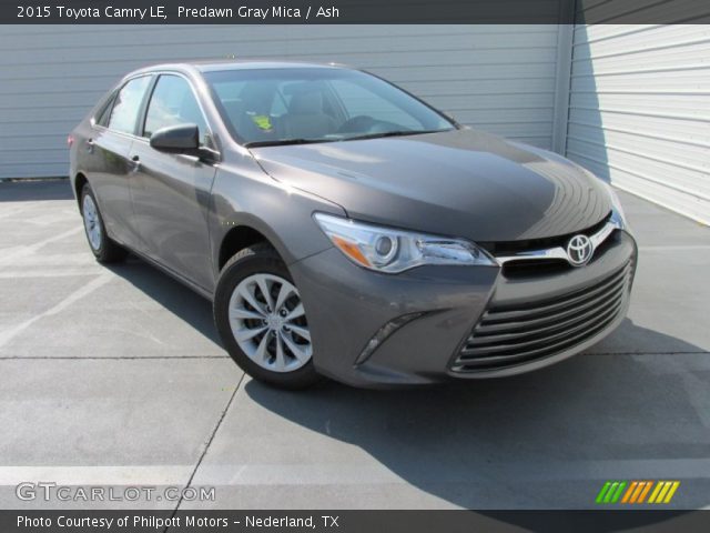 2015 Toyota Camry LE in Predawn Gray Mica