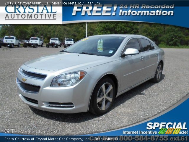 2012 Chevrolet Malibu LT in Silver Ice Metallic