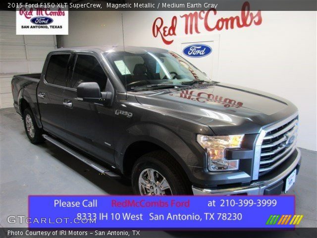2015 Ford F150 XLT SuperCrew in Magnetic Metallic