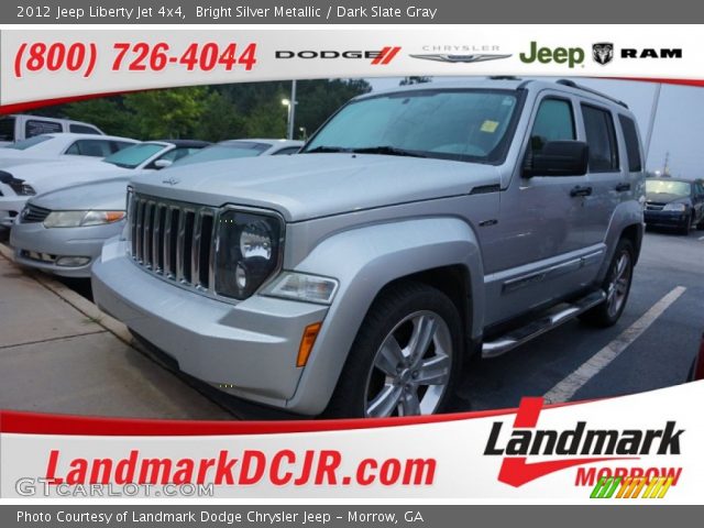 2012 Jeep Liberty Jet 4x4 in Bright Silver Metallic