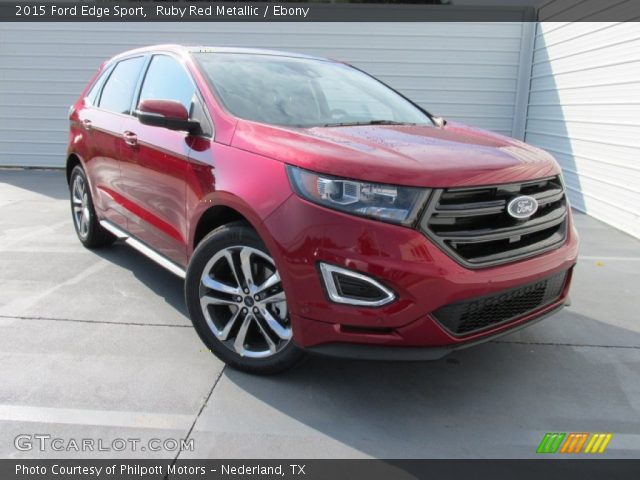 2015 Ford Edge Sport in Ruby Red Metallic