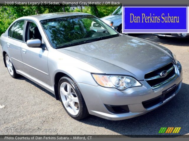 2008 Subaru Legacy 2.5i Sedan in Diamond Gray Metallic