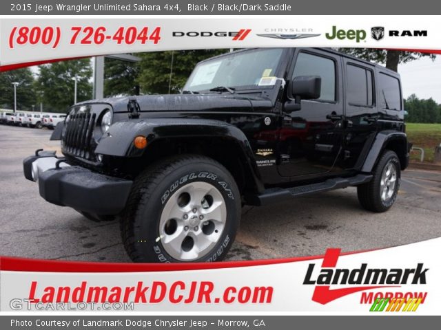 2015 Jeep Wrangler Unlimited Sahara 4x4 in Black