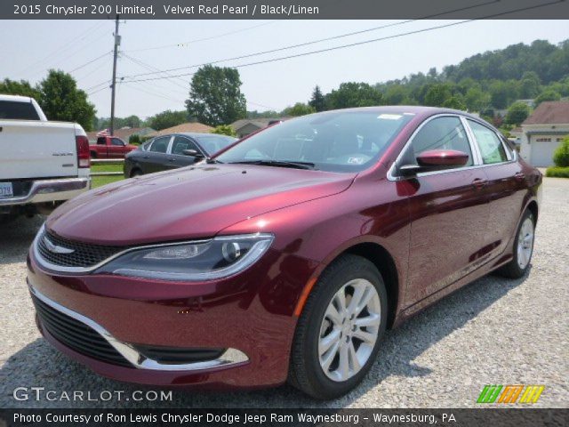 2015 Chrysler 200 Limited in Velvet Red Pearl