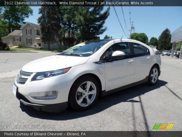 2012 Chevrolet Volt Hatchback in White Diamond Tricoat