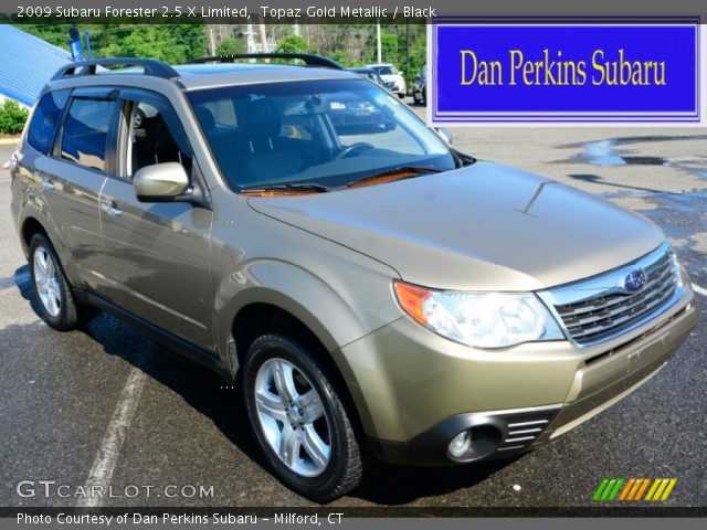 2009 Subaru Forester 2.5 X Limited in Topaz Gold Metallic