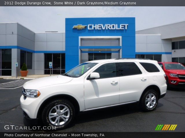 2012 Dodge Durango Crew in Stone White