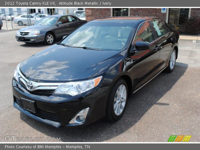 2012 Toyota Camry XLE V6 in Attitude Black Metallic