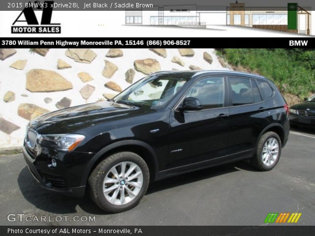 2015 BMW X3 xDrive28i in Jet Black