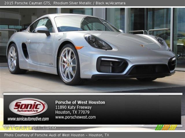 2015 Porsche Cayman GTS in Rhodium Silver Metallic