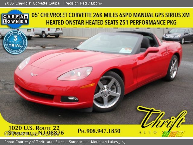 2005 Chevrolet Corvette Coupe in Precision Red