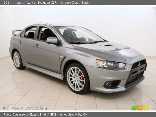 2014 Mitsubishi Lancer Evolution GSR in Mercury Gray