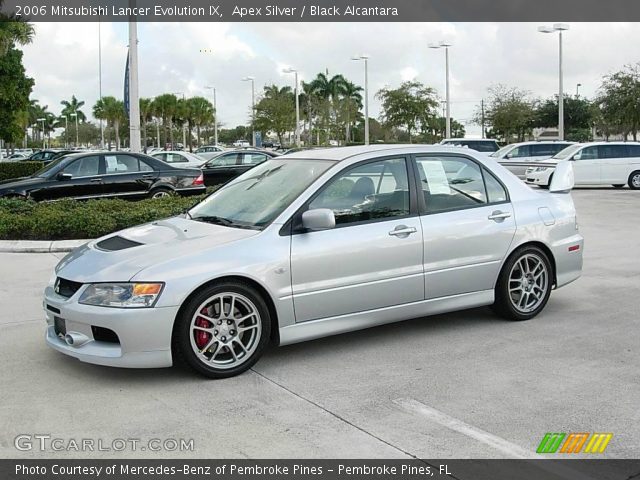 2006 Mitsubishi Lancer Evolution IX in Apex Silver