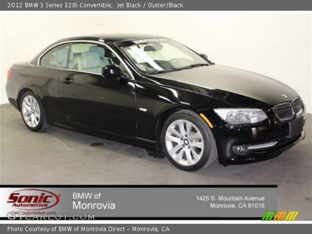 2012 BMW 3 Series 328i Convertible in Jet Black
