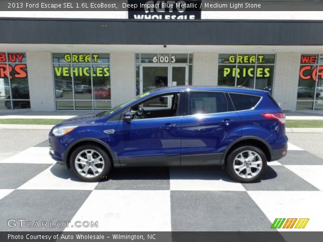 2013 Ford Escape SEL 1.6L EcoBoost in Deep Impact Blue Metallic