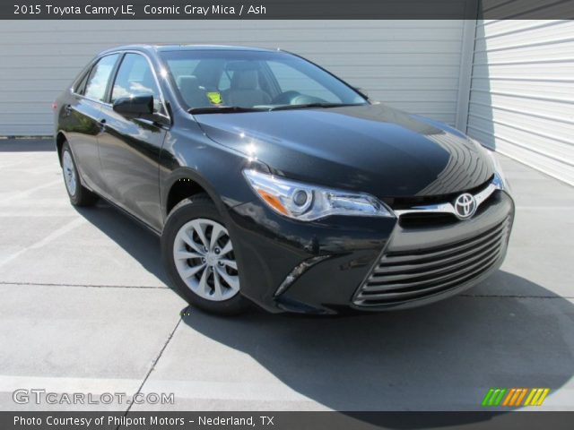2015 Toyota Camry LE in Cosmic Gray Mica