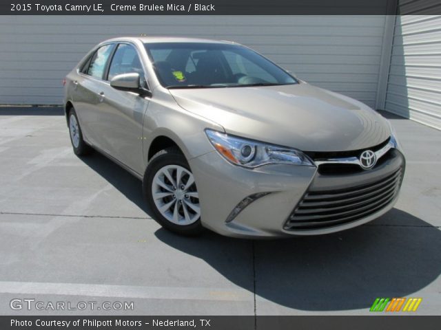 2015 Toyota Camry LE in Creme Brulee Mica