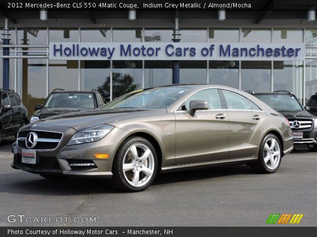 2012 Mercedes-Benz CLS 550 4Matic Coupe in Indium Grey Metallic