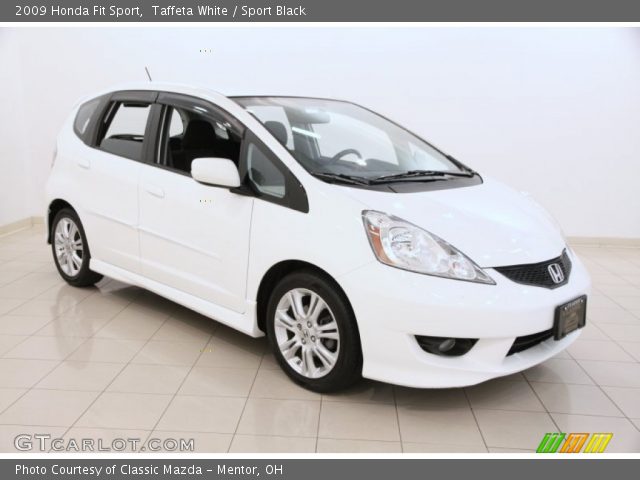 2009 Honda Fit Sport in Taffeta White