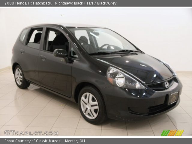 2008 Honda Fit Hatchback in Nighthawk Black Pearl