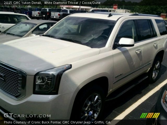 2015 GMC Yukon Denali in White Diamond Tricoat