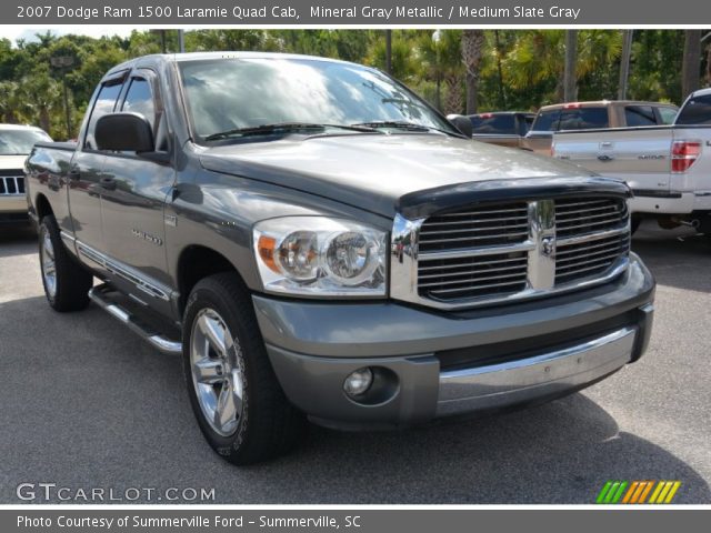 2007 Dodge Ram 1500 Laramie Quad Cab in Mineral Gray Metallic