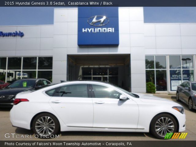 2015 Hyundai Genesis 3.8 Sedan in Casablanca White