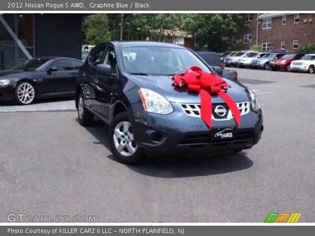 2012 Nissan Rogue S AWD in Graphite Blue