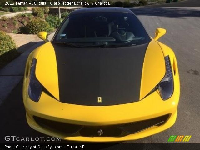 2013 Ferrari 458 Italia in Giallo Modena (Yellow)