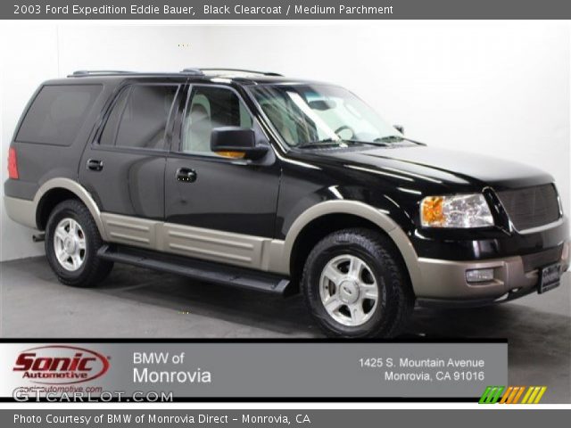 2003 Ford Expedition Eddie Bauer in Black Clearcoat