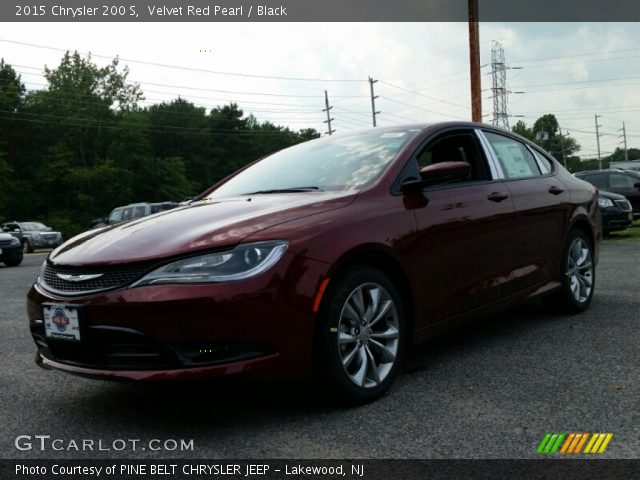2015 Chrysler 200 S in Velvet Red Pearl